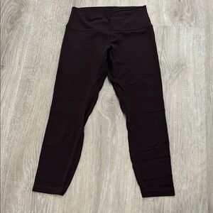 lululemon athletica Black High-Waist Leggings